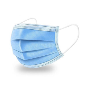 MASCARILLA DESECHABLE 3 PLIEGUES CON CORREAS C19 (ELASTICAS)