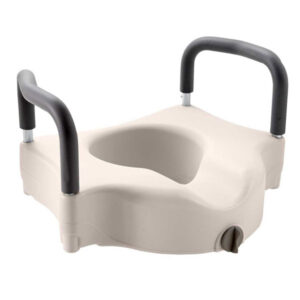 Alza baño con barandas antideslizantes