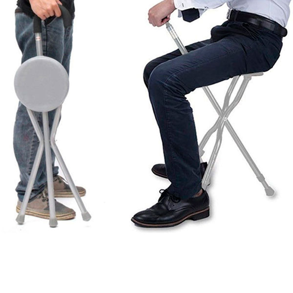 Bastón con asiento (911 - BT740) - Imagen 4