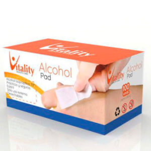 Alcohol pad Vitality 100 unidades