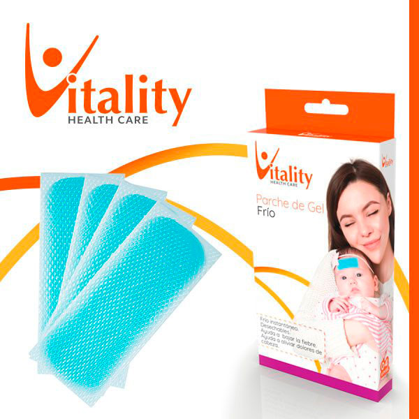 Parche de frío Vitality 4 unidades