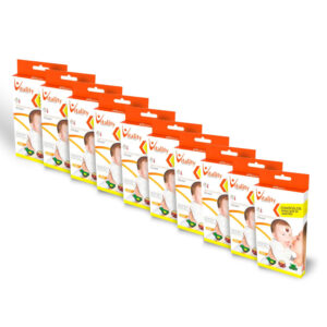 KIT TERMOMETROS STIKERS INFANTILES VITALITY (10 CAJAS)