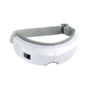 Masajeador de Ojos Eléctrico Blanco con Música Vitality