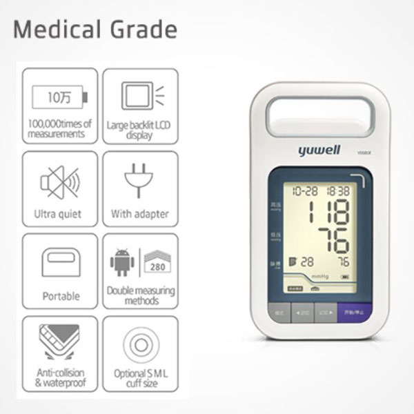 Tensiómetro electrónico YE680E Yuwell - Imagen 4
