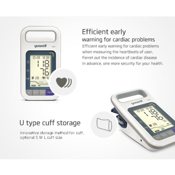 Tensiómetro electrónico YE680E Yuwell - Imagen 5