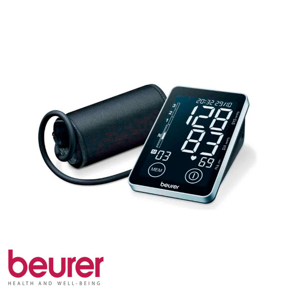 Toma presión de brazo automático con pantalla táctil Beurer BM58 - Imagen 2