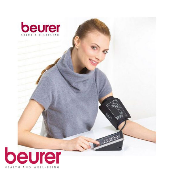 Toma presión de brazo automático con pantalla táctil Beurer BM58 - Imagen 5
