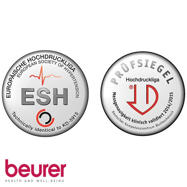 Toma presión de brazo automático con pantalla táctil Beurer BM58 - Imagen 6