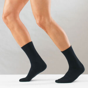 Calcetín corto sin compresión; puño antimarca D61