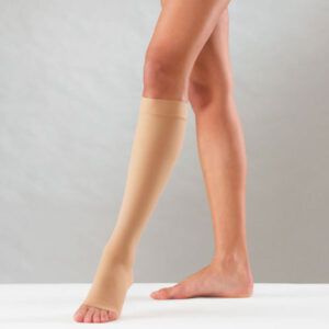 Calcetín punta abierta de compresión graduada T41