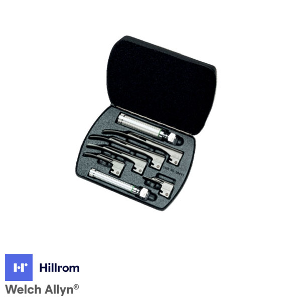 Set de laringoscopios de fibra óptica Miller