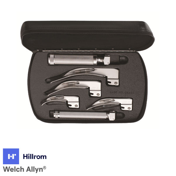 Set de laringoscopios de fibra óptica Macintosh